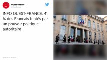 41 % des Français tentés par un pouvoir politique autoritaire