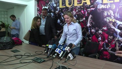 Gleisi: tememos pela vida de Lula