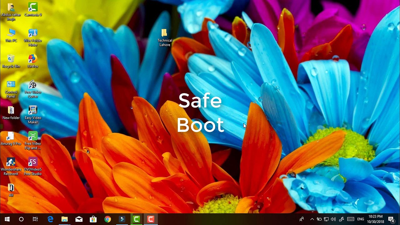 How to Enable Safe Boot in all Window