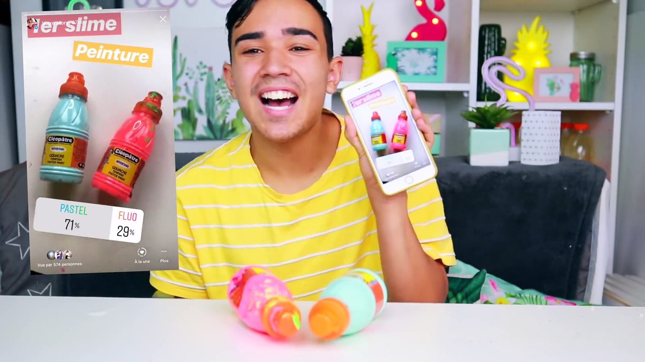 INSTAGRAM CONTRÔLE MON SLIME !! JustJonathan