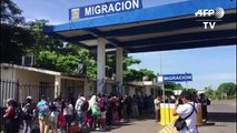 Migrantes salvadoreños cruzarán frontera mexicana hacia EEUU