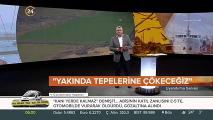 Sabah haberleri şimdi 24 TV'de