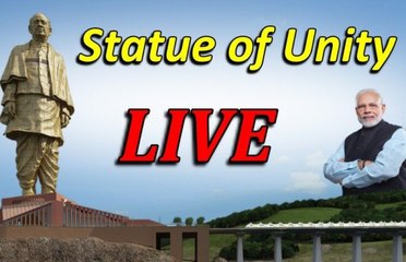 Statue of Unity inauguration LIVE