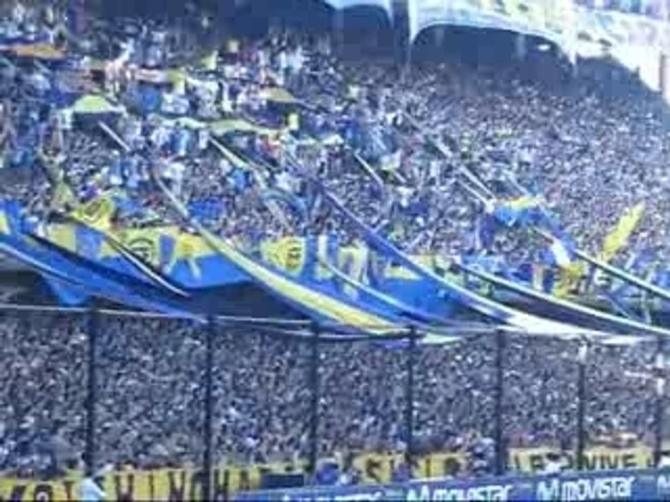 Boca juniors ambiance énorme