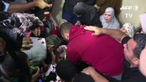 تشييع شاب فلسطيني قتل بنيران الجيش الإسرائيلي في بيت لاهيا