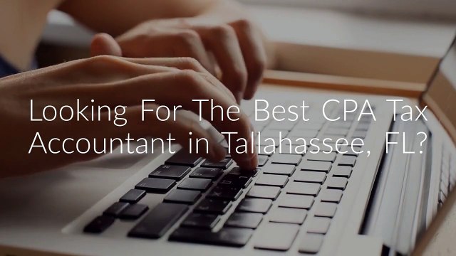 CPA Tax Accountant in Tallahassee, FL | 850-386-6184