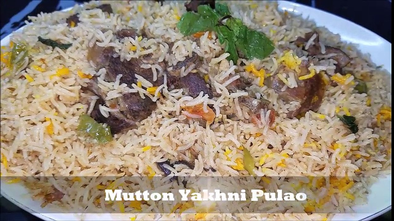Mutton Pulao I How to make Mutton Yakhni Pulao in urdu hindi "Cook With Shaheen"