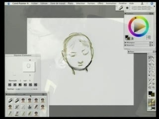 Comment faire un dessin animé sur PainterX