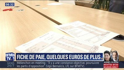 Quelques euros de plus en bas de votre fiche de paie