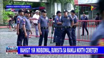 Mahigit 16K indibidwal, bumisita sa Manila North Cemetery