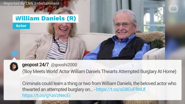 Mr. Feeny Scares Away A Intruder