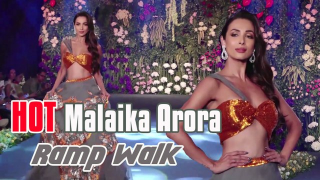 Malaika Arora Walks The Ramp For Kashmiraa At The Wedding Junction Show Day 2