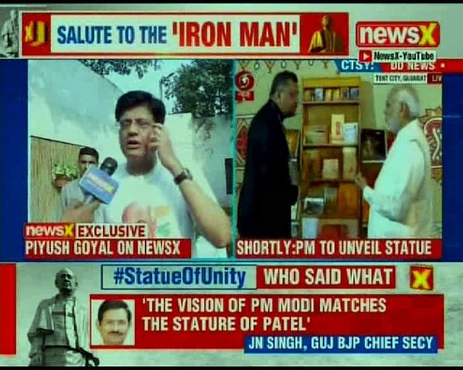 Statue Of Unity: PM Narendra Modi inaugurates Sardar Vallabhbhai Patel’s Statue in Kevadiya- Part 6