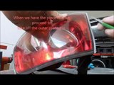 How to paint Seat Ibiza 6L rear lights (1)