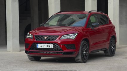 Das neue CUPRA Ateca Exterieur-Design in Rot
