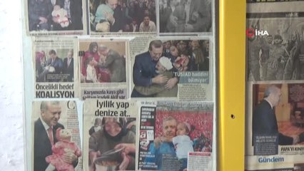 Bir Odasını Cumhurbaşkanı Erdoğan'a Ayırdı... Yaşlı Çifte Belediye Başkanı Vidinel'den Ziyaret