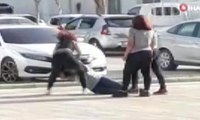 Antalya'da dehşete düşüren kavga görüntüsü
