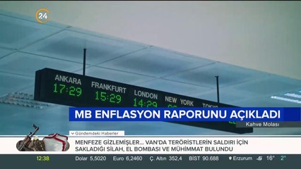 MB enflasyon raporunu açıkladı