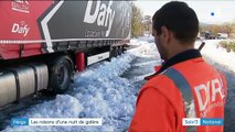 Routes bloquées par la neige : la faute à qui ?