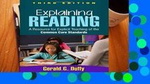 D.O.W.N.L.O.A.D [P.D.F] Explaining Reading, Third Edition: A Resource for Explicit Teaching of the