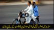 Pillion riding banned across Sindh including Karachi for 10 days