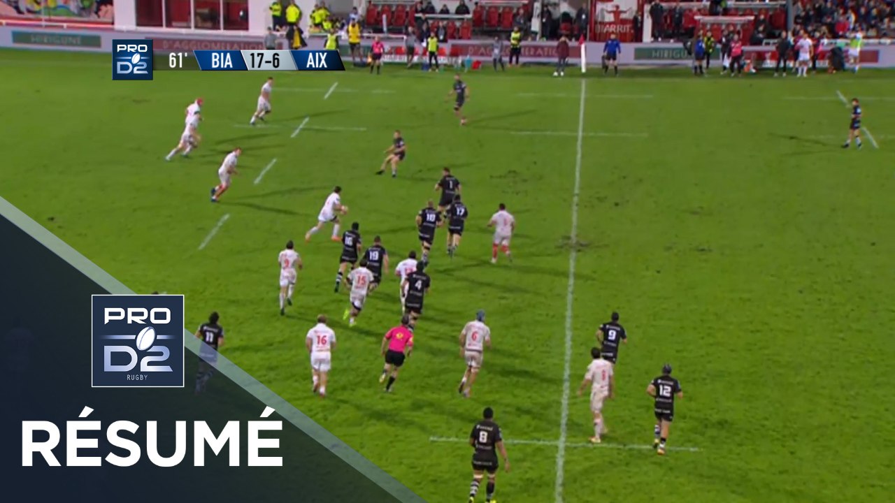 PRO D2 - Résumé Biarritz-Provence Rugby: 29-13...