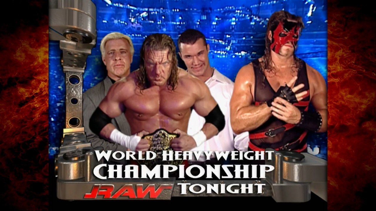 Kane vs Triple H w/ Ric Flair \, image size:1280x720