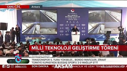 Harp Başlığı Raylı Sistem testi başarıyla gerçekleştirildi