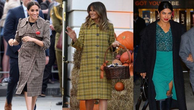 أجمل إطلالات النّجمات هذا الأسبوع: نقشة المربّعات الخيار الأوّل!