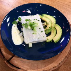 Mille-feuilles de pommes, céleri et crabe