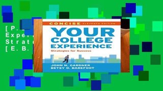 [P.D.F] Your College Experience, Concise: Strategies for Success [E.B.O.O.K]
