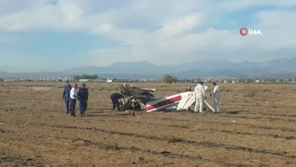 Antalya'da Düşen Uçakta İlk İnceleme Tamamlandı