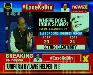 World Bank Report: FM Arun Jaitley briefs media, says there's a criteria for WB index