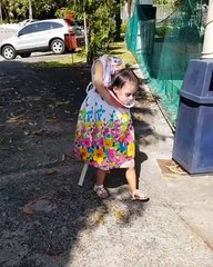 Voici le déguisement le plus glauque qu'une fillette puisse porter pour Halloween !