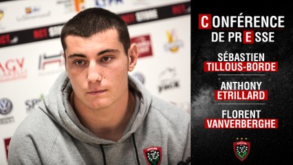Conférence de presse d'avant-match J9 Toulon-Perpignan