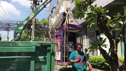 ATM Lifted Off The Ground