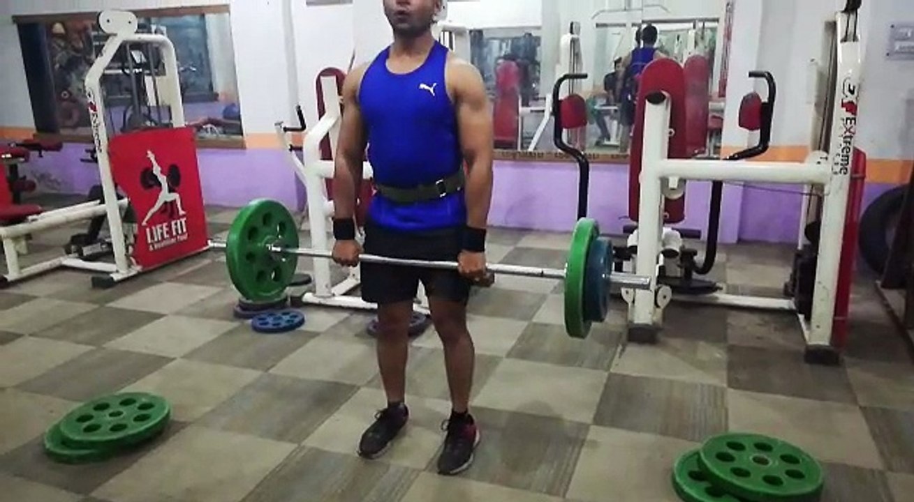 Bent Over Barbell Row Exercise for Upper Back