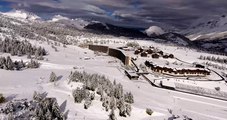 Hautes-Alpes : paysage féerique dans le Dévoluy après les premières chutes de neige