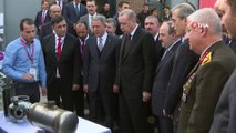 Cumhurbaşkanı Recep Tayyip Erdoğan, Milli Teknoloji Geliştirme Altyapıları açılış töreninde incelemelerde bulundu