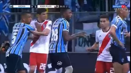 Gol de Leonardo   Grêmio 1 x 2 River Plate   Libertadores 2018