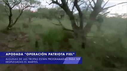EE.UU. desplegará 5,200 tropas en la frontera sur