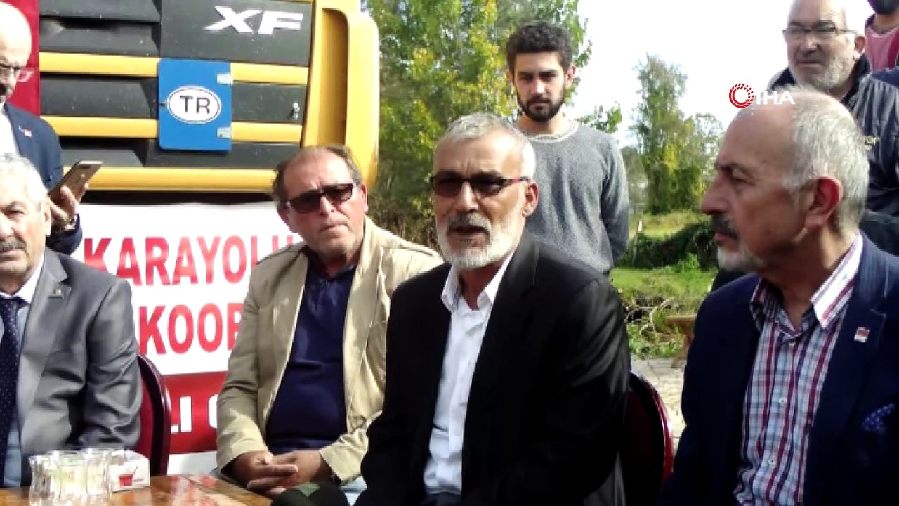 Kooperatif üyelerinden eylem