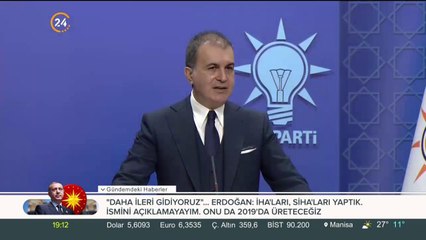 AK Parti Sözcüsü Çelik açıklama yapıyor