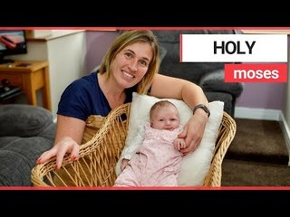 Скачать видео: A Moses basket has been in a family for four generations | SWNS TV