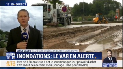 Var: le pic de crue des cours d'eau est attendu pour demain matin