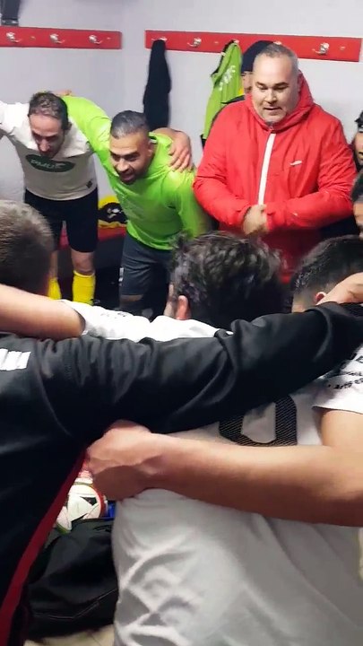 La joie de nos séniors après leurs victoires face a Paulhan-Pézenas en coupe de l'Hérault