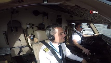 Tarihi İlk Uçuşun Kokpit Görüntüleri Yayınlandı