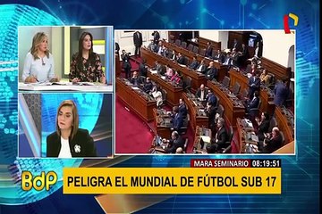 Mara Seminario afirma que suspensión de Perú de la FIFA es posibilidad real