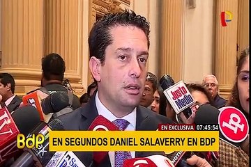 Fuerza Popular: Incidente entre Bartra y Salaverry fue superado