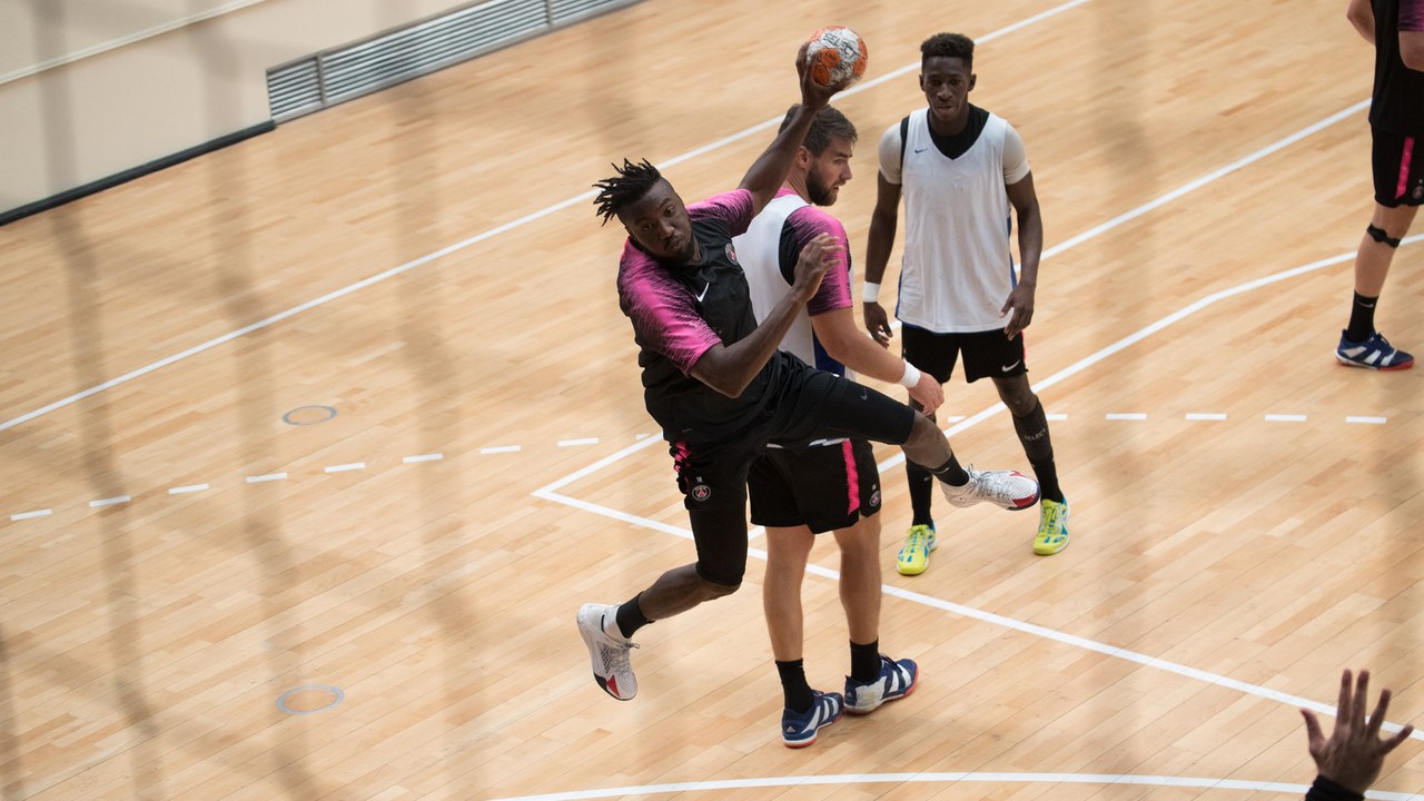 Les Parisiens à l’entraînement